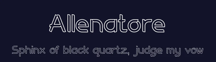 Allenatore by Abo Daniel Studio — Sans Serif Font — thumbnail 2