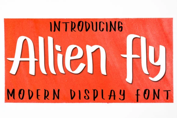 Allien Fly Font by Eddygoodboy — Script Handwritten Font