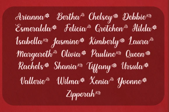 Allisha Font by Deedeetype — Script Handwritten Font — thumbnail 8