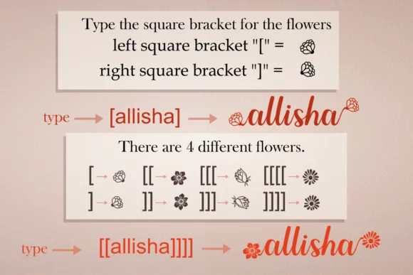 Allisha Font by Deedeetype — Script Handwritten Font — thumbnail 9