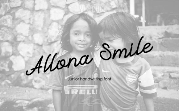 Allona Smile Font by Typeting Studio — Script Handwritten Font