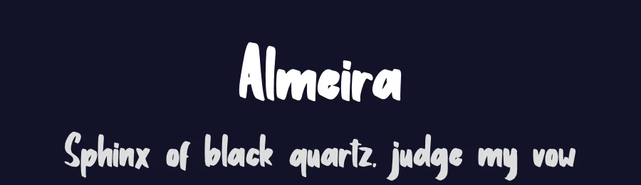 Almeira by Skiiller Studio — Script Handwritten Font — thumbnail 2