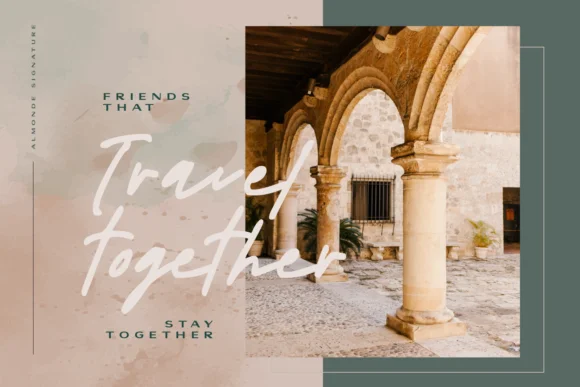 Almonde Font by Graphicfresh — Script Handwritten Font — thumbnail 2