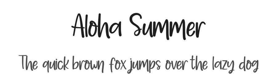 Aloha Summer