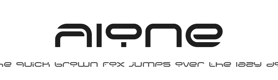 Alone by HansCo — Display Font
