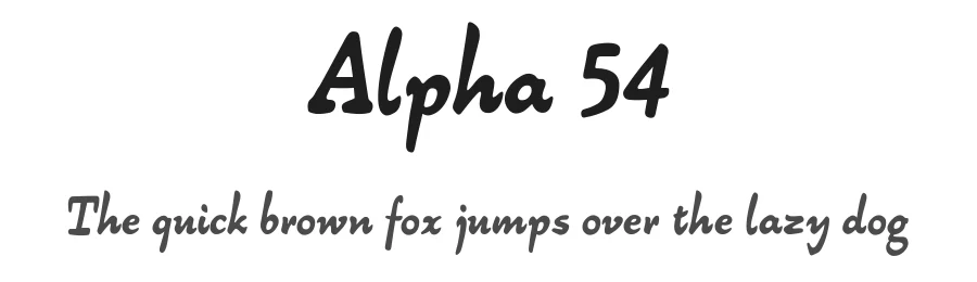 Alpha 54