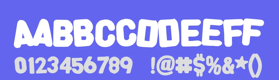 Alpha Fridge Magnets by Gaut Fonts — Decorative Font — thumbnail 3