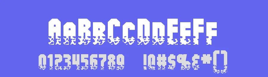 Alpha Mutation by Pixel Sagas — Display Font — thumbnail 3