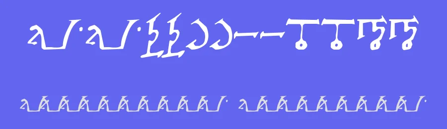 Alphabet of the Magi — Dingbats Font — thumbnail 3