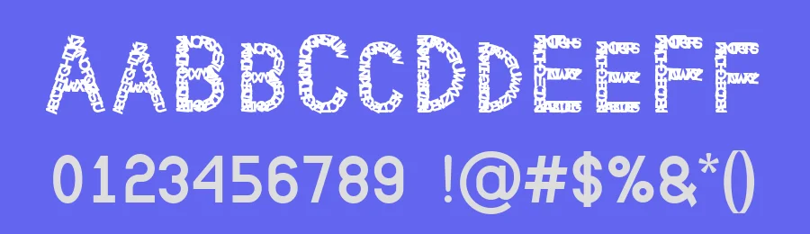 Alphabeth by Indra Gunawan — Decorative Font — thumbnail 3