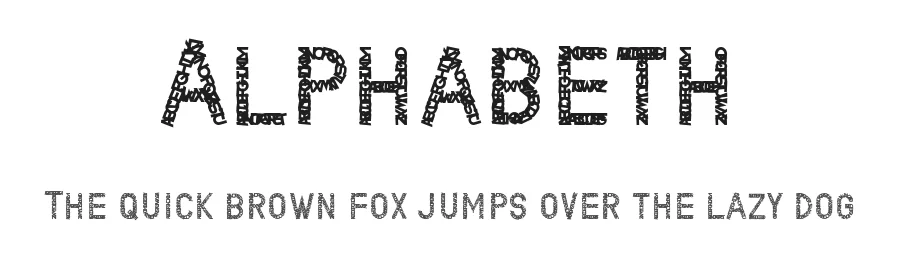 Alphabeth by Indra Gunawan — Decorative Font