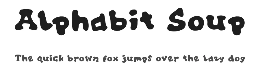 Alphabit Soup