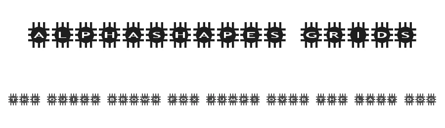 AlphaShapes grids