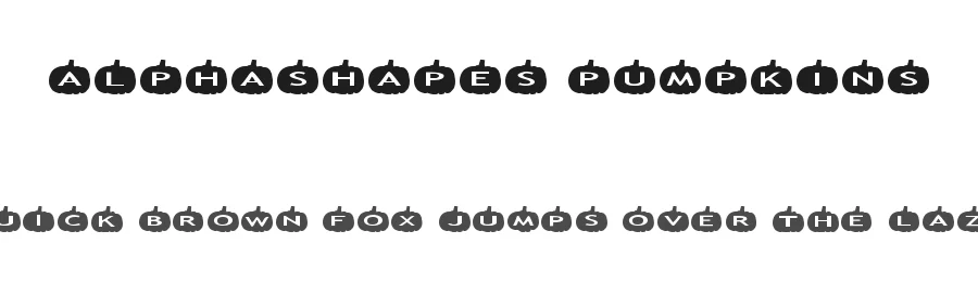 AlphaShapes pumpkins