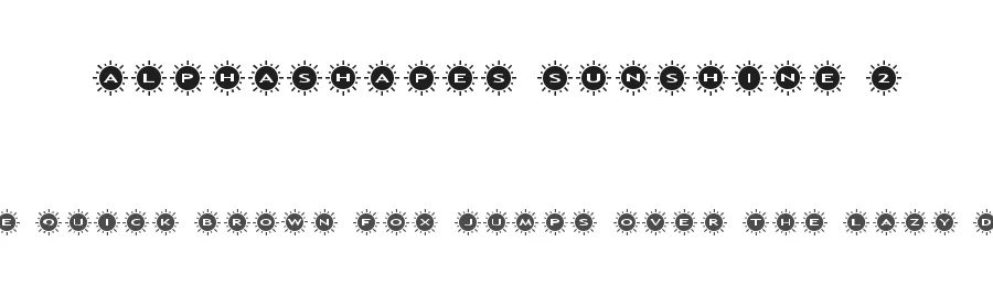 AlphaShapes Sunshine 2