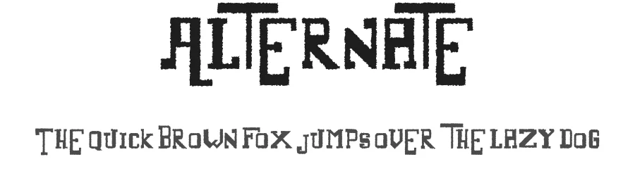 Alternate
