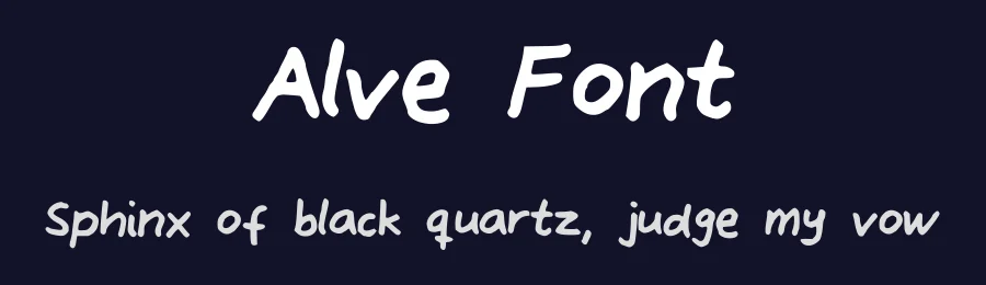 Alve Font by Mathias — Script Handwritten Font — thumbnail 2