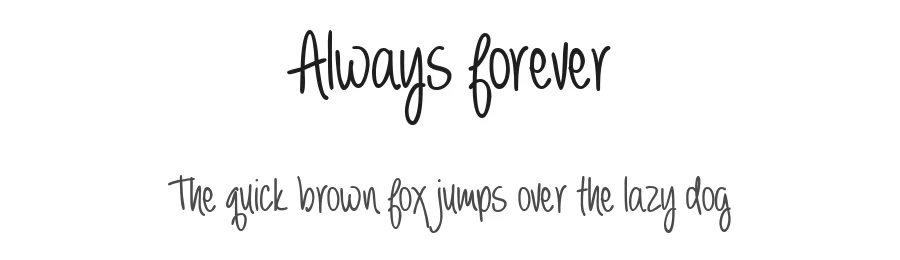 Always forever