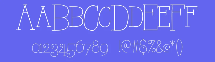 Always Here by Jake Luedecke — Decorative Font — thumbnail 3