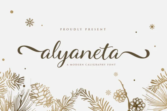 Alyaneta Font by fanastudio — Script Handwritten Font