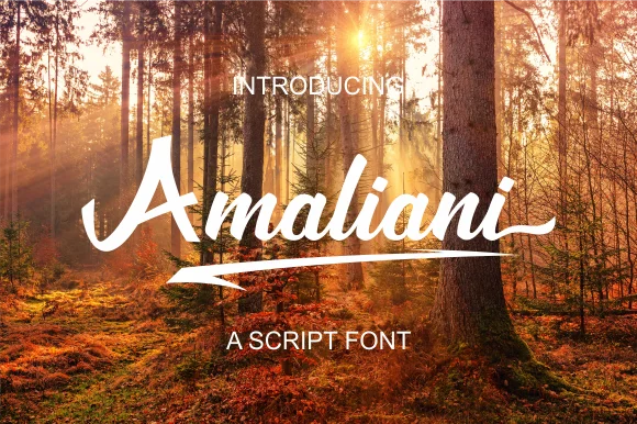 Amaliani Font by Febri Creative — Script Handwritten Font