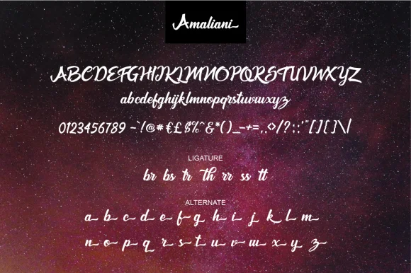 Amaliani Font by Febri Creative — Script Handwritten Font — thumbnail 4