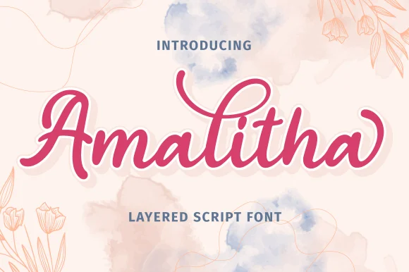 Amalitha Font by attypestudio — Script Handwritten Font