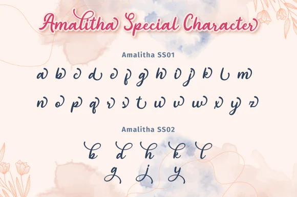 Amalitha Font by attypestudio — Script Handwritten Font — thumbnail 6