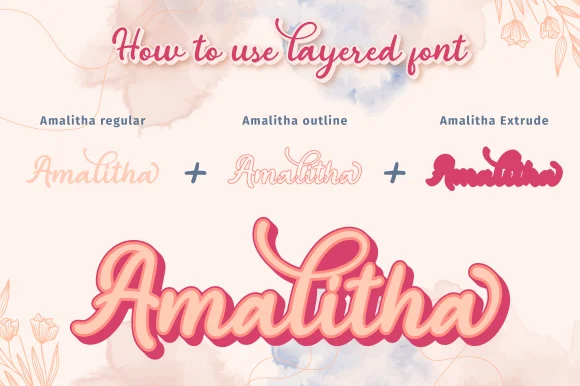 Amalitha Font by attypestudio — Script Handwritten Font — thumbnail 7
