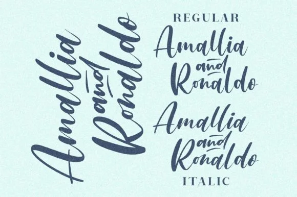 Amallia and Ronaldo Font by Letterena Studios — Script Handwritten Font — thumbnail 3
