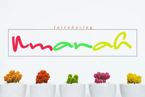 Amanah Font by muhawk47 — Script Handwritten Font