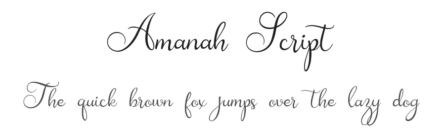 Amanah Script