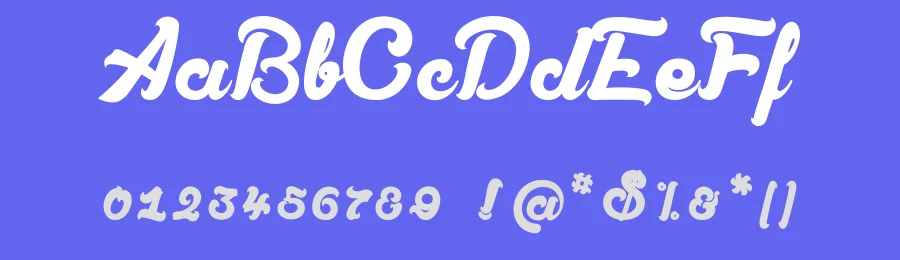 Amandes Salées by dcoxy - Greg Medina — Script Handwritten Font — thumbnail 3