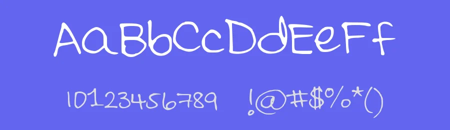 Amatullah Reg S2014 by Amatullah LotR — Script Handwritten Font — thumbnail 3