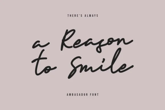 Ambasador Font by Maulana Creative — Script Handwritten Font — thumbnail 5