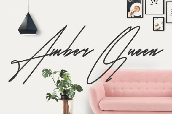 Amber Queen Font by Maulana Creative — Script Handwritten Font — thumbnail 6