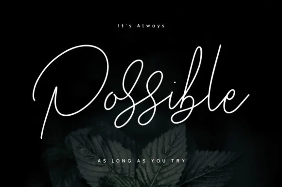 Amberian Font by Maulana Creative — Script Handwritten Font — thumbnail 3