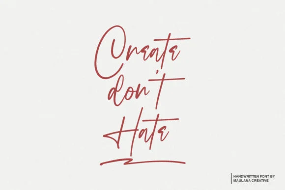 Ambyttion Font by Maulana Creative — Script Handwritten Font — thumbnail 5