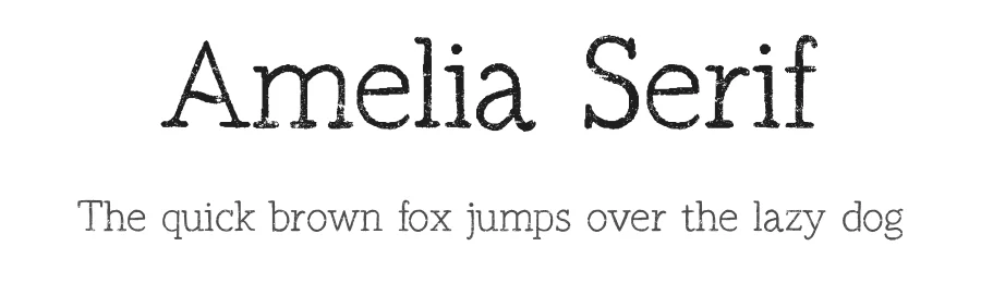 Amelia Serif