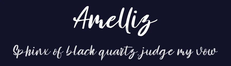 Amelliz by StringLabs Creative Studio — Script Handwritten Font — thumbnail 2