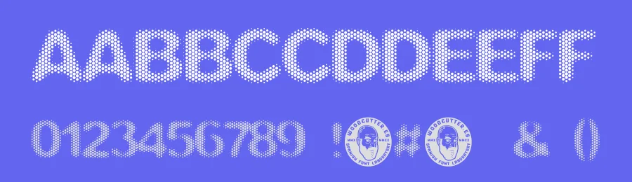 American Offset by Woodcutter — Decorative Font — thumbnail 3