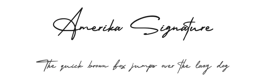 Amerika Signature