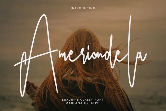Ameriondela Font by Maulana Creative — Script Handwritten Font