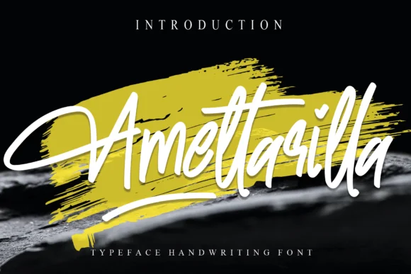 Amettarilla Font by Roronoa zoro.S.P.D — Script Handwritten Font