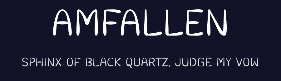 Amfallen by Letterion — Script Handwritten Font — thumbnail 2