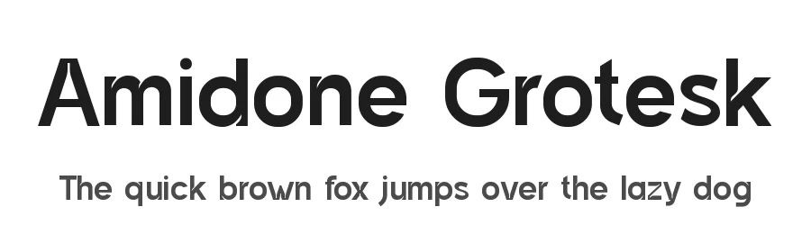 Amidone Grotesk