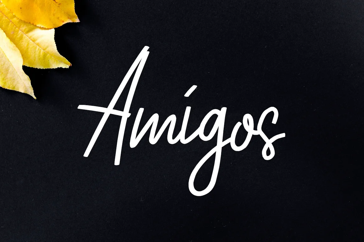 Amigos Font by LebahStudio — Script Handwritten Font
