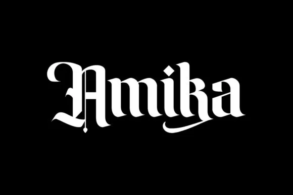 Amika Font by Maulana Creative — Wedding Font