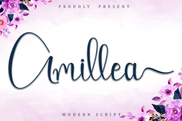 Amillea Font by Sakha Design — Script Handwritten Font