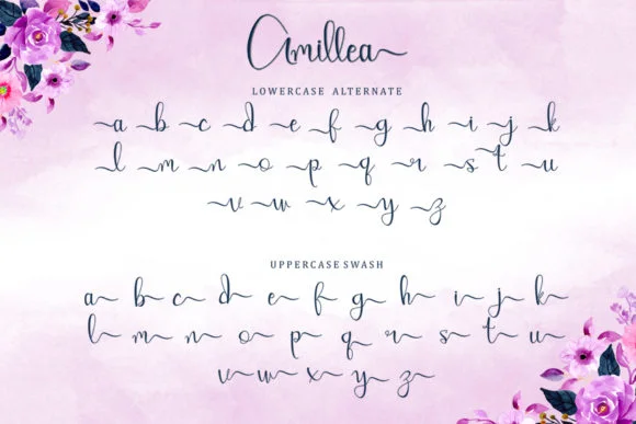 Amillea Font by Sakha Design — Script Handwritten Font — thumbnail 6